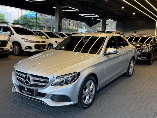 MERCEDES-BENZ-C 180-1.6 CGI 16V TURBO FLEX 4P AUTOMÁTICO MERCEDES-BENZ-C 180-2015