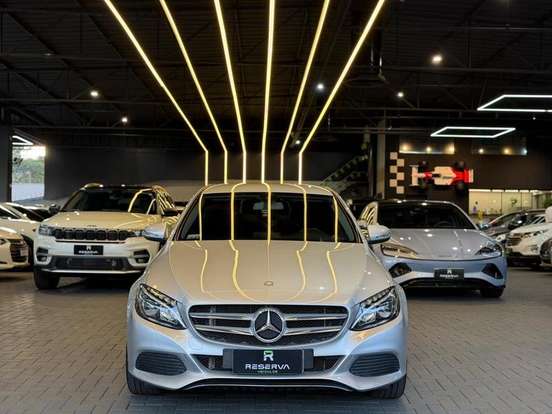 MERCEDES-BENZ-C 180-1.6 CGI 16V TURBO FLEX 4P AUTOMÁTICO MERCEDES-BENZ-C 180-2015