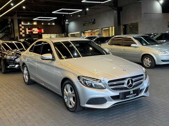 MERCEDES-BENZ-C 180-1.6 CGI 16V TURBO FLEX 4P AUTOMÁTICO MERCEDES-BENZ-C 180-2015
