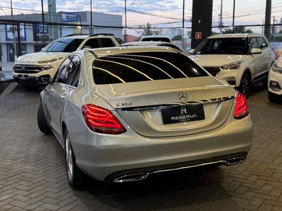 MERCEDES-BENZ-C 180-1.6 CGI 16V TURBO FLEX 4P AUTOMÁTICO MERCEDES-BENZ-C 180-2015