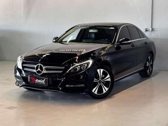 MERCEDES-BENZ-C 180-1.6 CGI 16V TURBO GASOLINA 4P AUTOMÁTICO MERCEDES-BENZ-C 180-2015