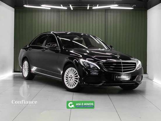 MERCEDES-BENZ-C 180-1.6 CGI AVANTGARDE 16V TURBO GASOLINA 4P AUTOMÁTICO MERCEDES-BENZ-C 180-2017