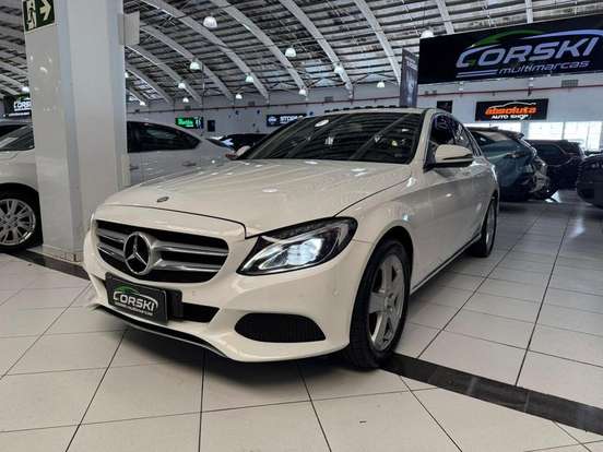 MERCEDES-BENZ-C 200-2.0 CGI AVANTGARDE 16V GASOLINA 4P AUTOMÁTICO MERCEDES-BENZ-C 200-2015
