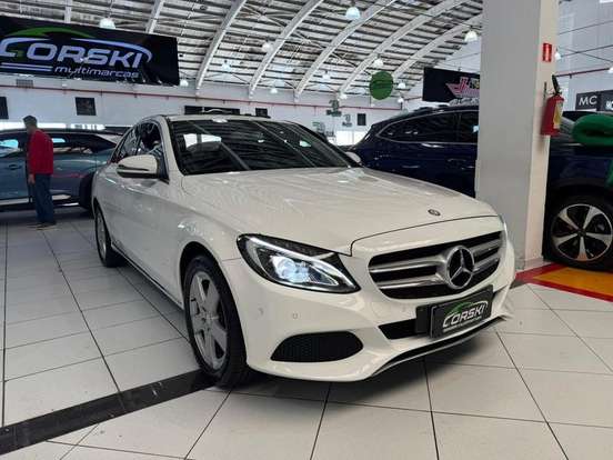 MERCEDES-BENZ-C 200-2.0 CGI AVANTGARDE 16V GASOLINA 4P AUTOMÁTICO MERCEDES-BENZ-C 200-2015