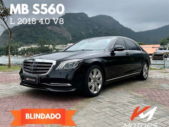 MERCEDES-BENZ S 560 4.0 V8 TURBO GASOLINA L 9G-TRONIC