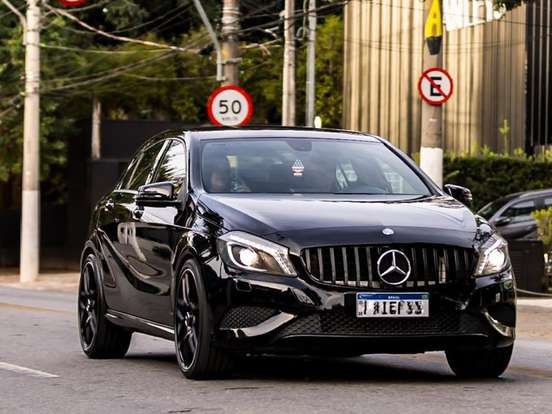 MERCEDES-BENZ-A 200-1.6 TURBO STYLE 16V GASOLINA 4P AUTOMÁTICO MERCEDES-BENZ-A 200-2014