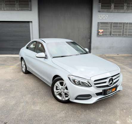 MERCEDES-BENZ-C 180-1.6 CGI EXCLUSIVE 16V TURBO GASOLINA 4P AUTOMÁTICO MERCEDES-BENZ-C 180-2014