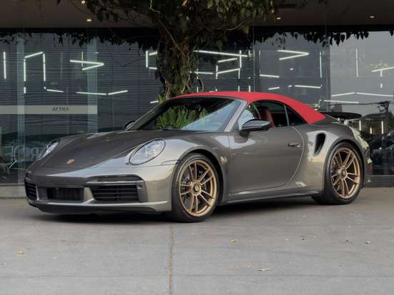 PORSCHE-911-3.8 24V H6 GASOLINA TURBO S CABRIOLET PDK PORSCHE-911-2021