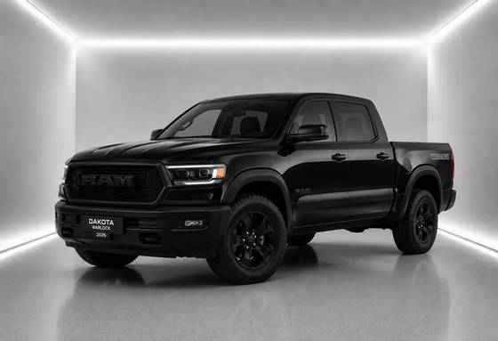 RAM DAKOTA 2.2 TURBO DIESEL WARLOCK 4X4 AUTOMÁTICO