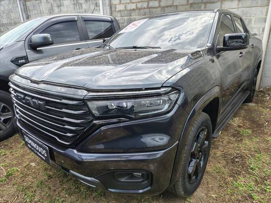 RAM RAMPAGE 2.0 HURRICANE 4 TURBO GASOLINA LARAMIE 4X4 AUTOMÁTICO