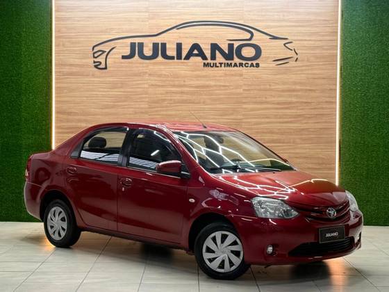 TOYOTA ETIOS 1.5 XS SEDAN 16V FLEX 4P MANUAL