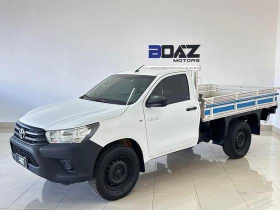 TOYOTA HILUX 2.8 4X4 CS CHASSI 16V TURBO DIESEL 2P MANUAL