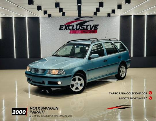 VOLKSWAGEN PARATI 2.0 MI 8V GASOLINA 4P MANUAL G.III