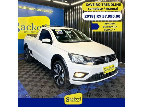 VOLKSWAGEN SAVEIRO 1.6 MSI TRENDLINE CS 8V FLEX 2P MANUAL
