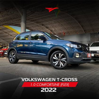 VOLKSWAGEN T-CROSS 1.0 200 TSI TOTAL FLEX COMFORTLINE AUTOMÁTICO