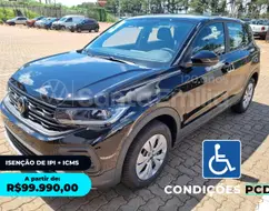 VOLKSWAGEN T-CROSS 1.0 200 TSI TOTAL FLEX SENSE AUTOMÁTICO VOLKSWAGEN T-CROSS 1.0 200 TSI TOTAL FLEX SENSE AUTOMÁTICO