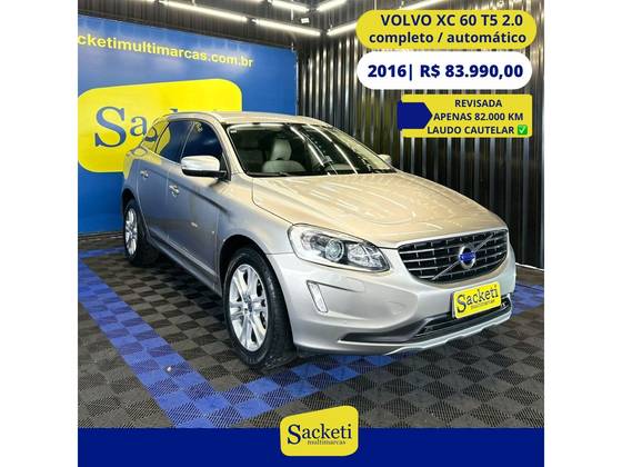 VOLVO XC60 2.0 T5 MOMENTUM GASOLINA 4P AUTOMÁTICO
