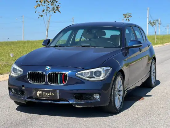 BMW-118i-1.6 GP 16V TURBO GASOLINA 4P AUTOMÁTICO BMW-118i-2014