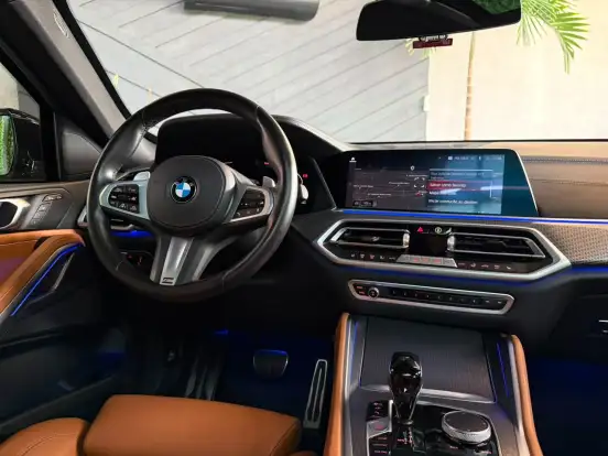 BMW-X6-3.0 TWINPOWER GASOLINA XDRIVE40I M SPORT AUTOMÁTICO BMW-X6-2021