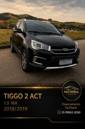 CAOA CHERY TIGGO 2 1.5 MPFI 16V FLEX LOOK 4P AUTOMÁTICO
