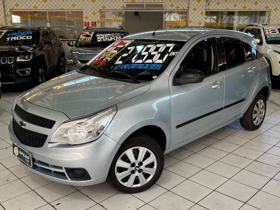 CHEVROLET AGILE 1.4 MPFI LT 8V FLEX 4P MANUAL