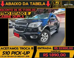 CHEVROLET S10 2.8 LTZ 4X4 CD 16V TURBO DIESEL 4P AUTOMÁTICO CHEVROLET S10 2.8 LTZ 4X4 CD 16V TURBO DIESEL 4P AUTOMÁTICO