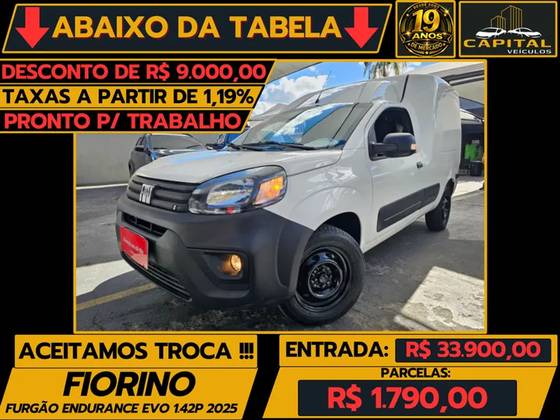 FIAT FIORINO 1.4 MPI FURGÃO ENDURANCE 8V FLEX 2P MANUAL