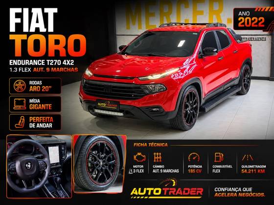 FIAT TORO 1.3 TURBO 270 FLEX ENDURANCE AT6