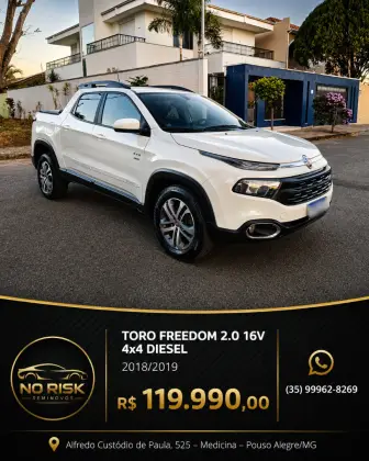 FIAT TORO 2.0 16V TURBO DIESEL FREEDOM 4WD AT9