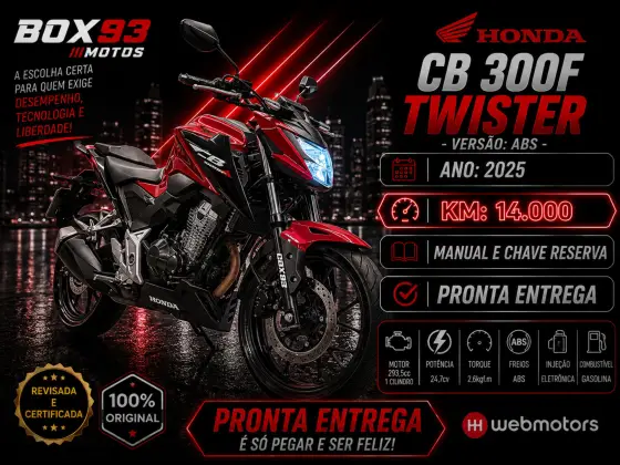 HONDA CB 300F TWISTER ABS 