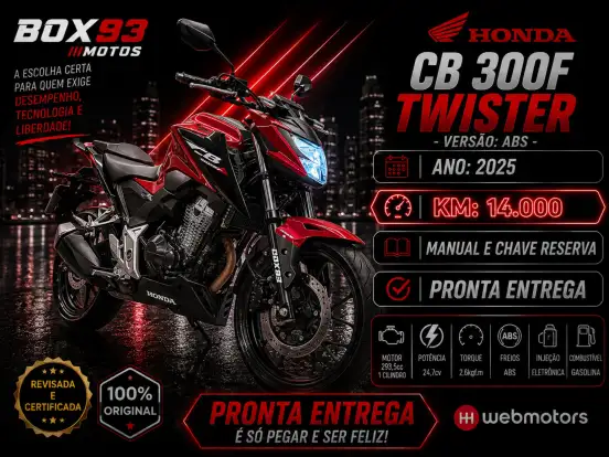 HONDA-CB 300F TWISTER ABS-2025