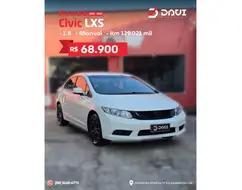 HONDA CIVIC 1.8 LXS 16V FLEX 4P MANUAL HONDA CIVIC 1.8 LXS 16V FLEX 4P MANUAL