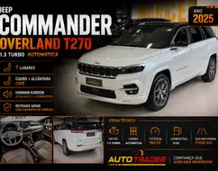 JEEP COMMANDER 1.3 T270 TURBO FLEX OVERLAND AT6 JEEP COMMANDER 1.3 T270 TURBO FLEX OVERLAND AT6