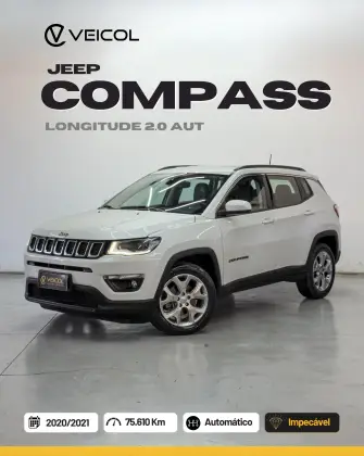 JEEP COMPASS 2.0 16V FLEX LONGITUDE AUTOMÁTICO