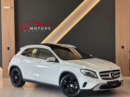MERCEDES-BENZ-GLA 200-1.6 CGI VISION BLACK EDITION 16V TURBO GASOLINA 4P AUTOMÁTICO MERCEDES-BENZ-GLA 200-2014