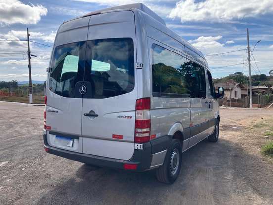 MERCEDES-BENZ-SPRINTER-2.2 415 CDI VAN 16 LUGARES TETO ALTO 16V BI-TURBO DIESEL MANUAL MERCEDES-BENZ-SPRINTER-2015