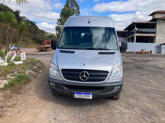 MERCEDES-BENZ-SPRINTER-2.2 415 CDI VAN 16 LUGARES TETO ALTO 16V BI-TURBO DIESEL MANUAL MERCEDES-BENZ-SPRINTER-2015