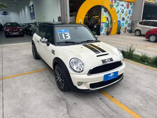 MINI-COOPER-1.6 S 16V TURBO GASOLINA 2P AUTOMÁTICO MINI-COOPER-2013