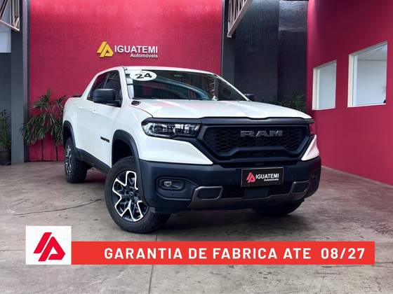 RAM RAMPAGE 2.0 HURRICANE 4 TURBO GASOLINA REBEL 4X4 AUTOMÁTICO