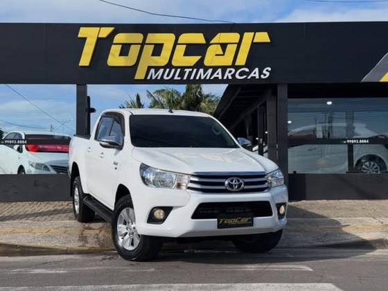 TOYOTA HILUX 2.7 SRV 4X2 CD 16V FLEX 4P AUTOMÁTICO