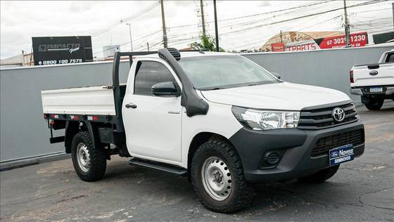 TOYOTA HILUX 2.8 4X4 CS CHASSI 16V TURBO DIESEL 2P MANUAL