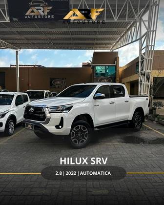TOYOTA HILUX 2.8 D-4D TURBO DIESEL CD SRV 4X4 AUTOMÁTICO