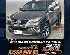TOYOTA HILUX SW4 2.8 SRX DIAMOND 4X4 7 LUGARES 16V TURBO INTERCOOLER DIESEL 4P AUTOMÁTICO TOYOTA HILUX SW4 2.8 SRX DIAMOND 4X4 7 LUGARES 16V TURBO INTERCOOLER DIESEL 4P AUTOMÁTICO