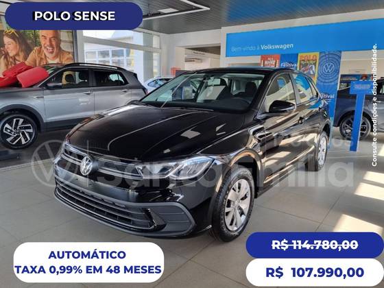 VOLKSWAGEN POLO 1.0 170 TSI SENSE AUTOMÁTICO