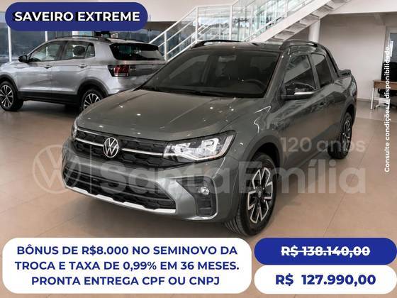 VOLKSWAGEN SAVEIRO 1.6 MSI EXTREME CD 16V FLEX 2P MANUAL