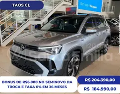 VOLKSWAGEN TAOS 1.4 250 TSI TOTAL FLEX COMFORTLINE AUTOMÁTICO VOLKSWAGEN TAOS 1.4 250 TSI TOTAL FLEX COMFORTLINE AUTOMÁTICO