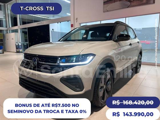 VOLKSWAGEN T-CROSS 1.0 200 TSI TOTAL FLEX AUTOMÁTICO