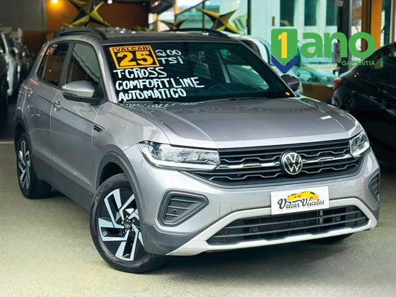 VOLKSWAGEN T-CROSS 1.0 200 TSI TOTAL FLEX COMFORTLINE AUTOMÁTICO