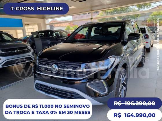 VOLKSWAGEN T-CROSS 1.4 250 TSI TOTAL FLEX HIGHLINE AUTOMÁTICO