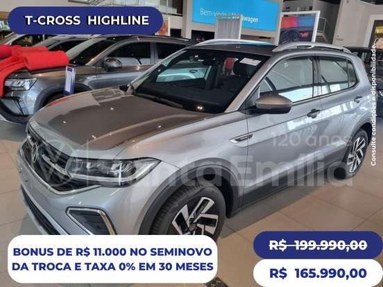 VOLKSWAGEN-T-CROSS-1.4 250 TSI TOTAL FLEX HIGHLINE AUTOMÁTICO VOLKSWAGEN-T-CROSS-2026